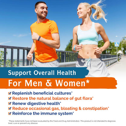 Innate Vitality Probiotics 120 Billion CFUs for Men & Women, 34 Strains with Prebiotics & Digestive Enzymes, Immune & Digestive Health Innate Vitality