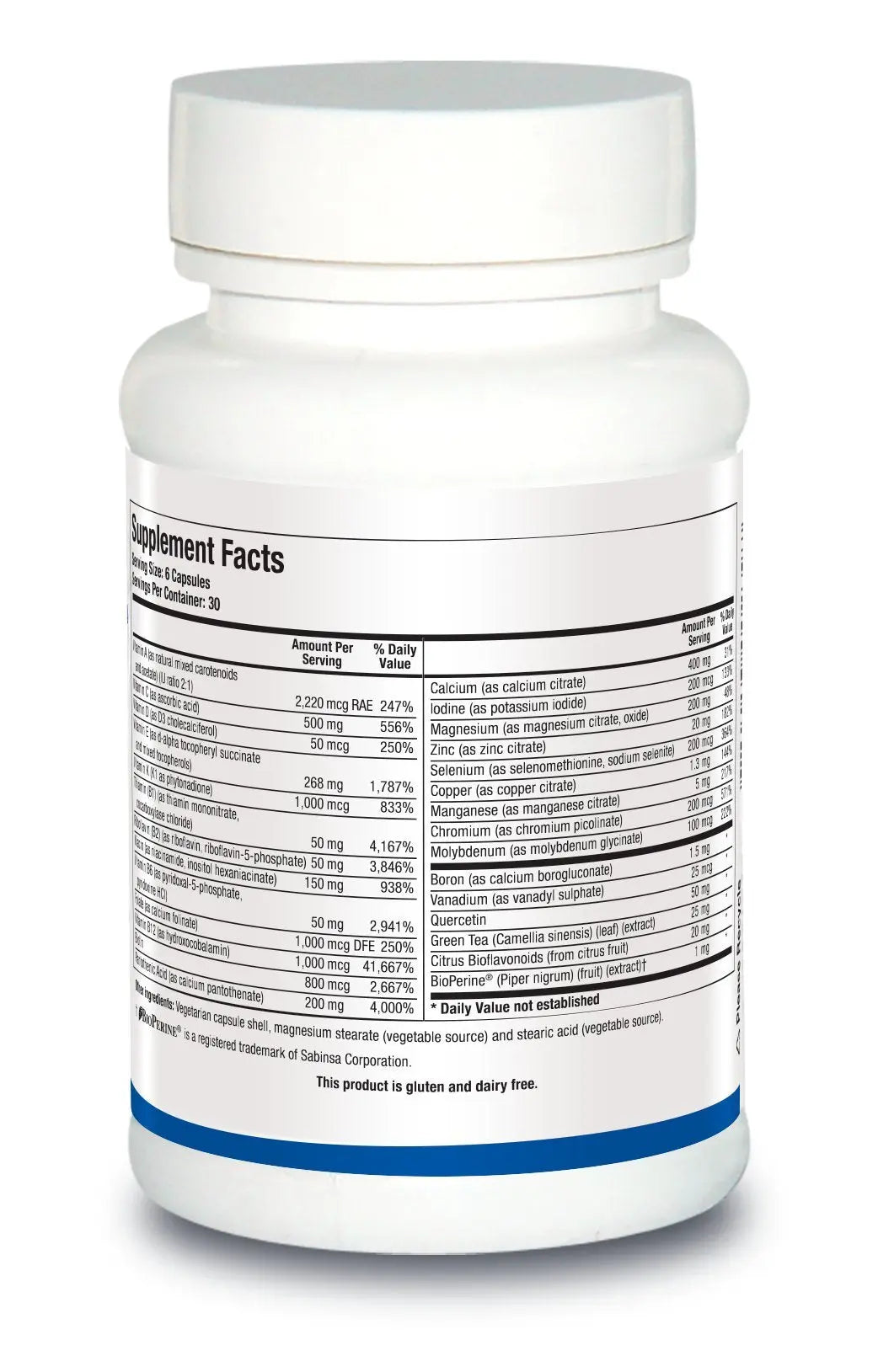 Biotics Research Pro Multi Plus Daily Complete Multivitamin for Men 180 Capsules BIOTICS RESEARCH buy australia supplements