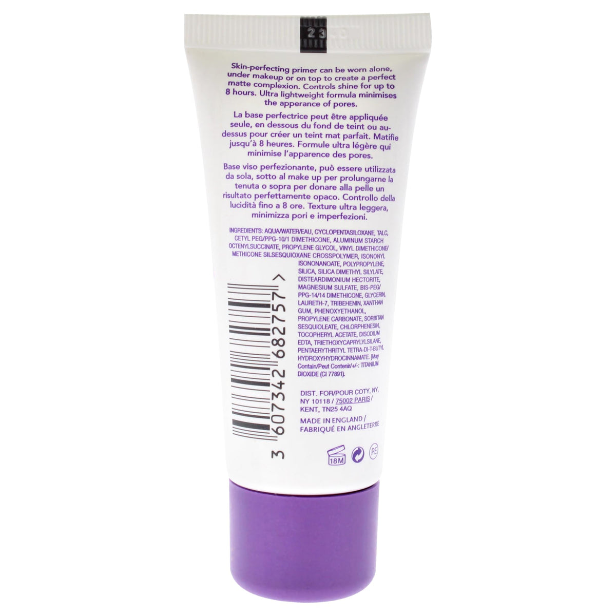 Rimmel London Stay Matte - 003 - Primer, Ultra-Lightweight, Controls Shine, Doesn’t Feel Greasy, 1oz Rimmel