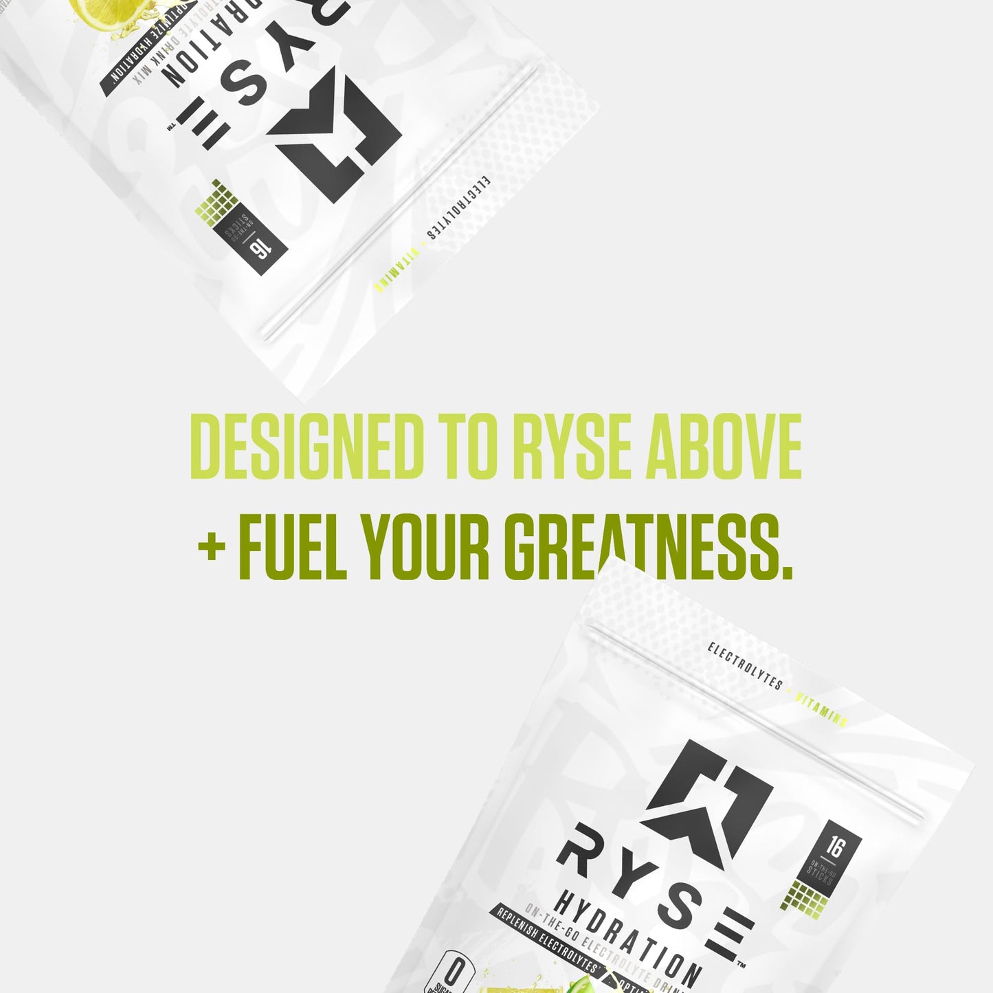 RYSE Hydration Electrolyte Powder Drink Mix Packets - Kool-Aid Grape - Sugar-Free Full Spectrum Electrolytes with Essential Vitamins, Taurine and Choline for Rehydration - 16 Serving Sticks