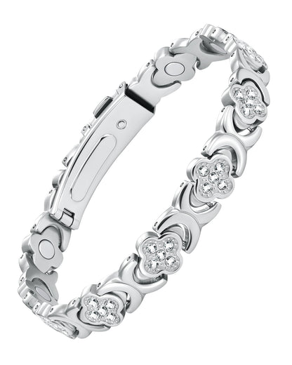 Feraco Ultra Strength Magnetic Bracelets for Women with Neodymium Therapy Magnets 