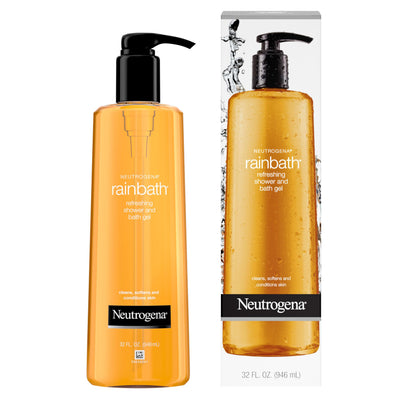 Neutrogena Rainbath Cleansing Shower & Bath Gel, Daily Moisturizing Body Wash Cleanser Neutrogena
