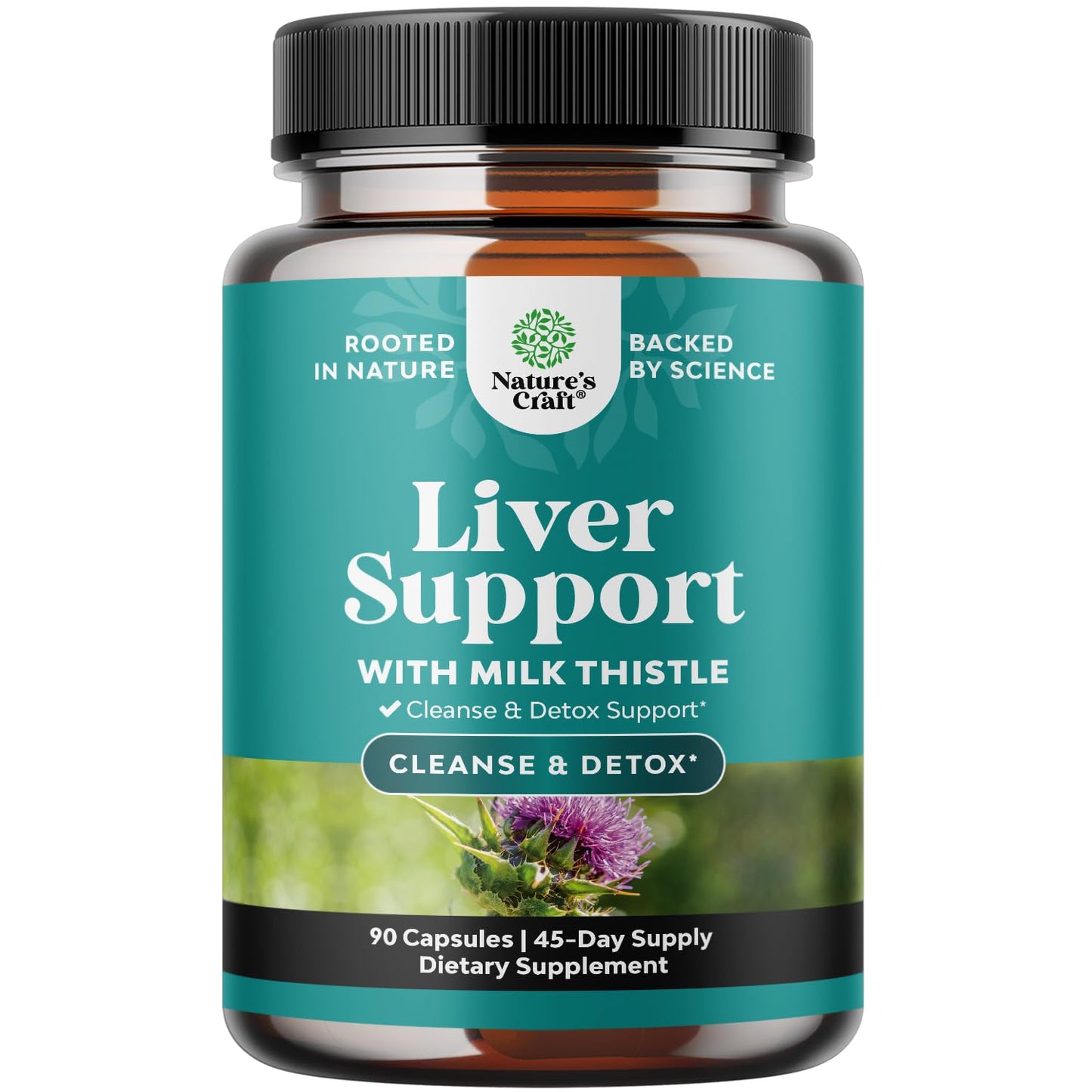 Best Liver Supplements with Milk Thistle - Artichoke - Dandelion Root Support Healthy Liver Function for Men and Women Natural Detox Cleanse Capsules Boost Immune System Relief - Natures Craft | Herbal Detox Support with Ginger, Beetroot & Artichoke - Ber Gsupps Australia