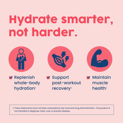 NativePath Hydrate, Zero Sugar, Electrolytes Powder with BCAAs, Mixed Berry Hydration, Keto & Paleo Friendly, 30 Servings NativePath