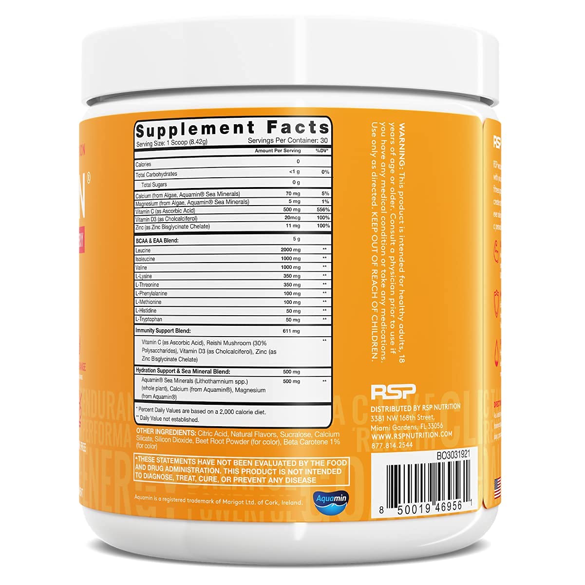 RSP NUTRITION AminoLean Pre Workout Energy (Blue Raspberry 30 Servings) with AminoLean RSP NUTRITION buy australia supplements