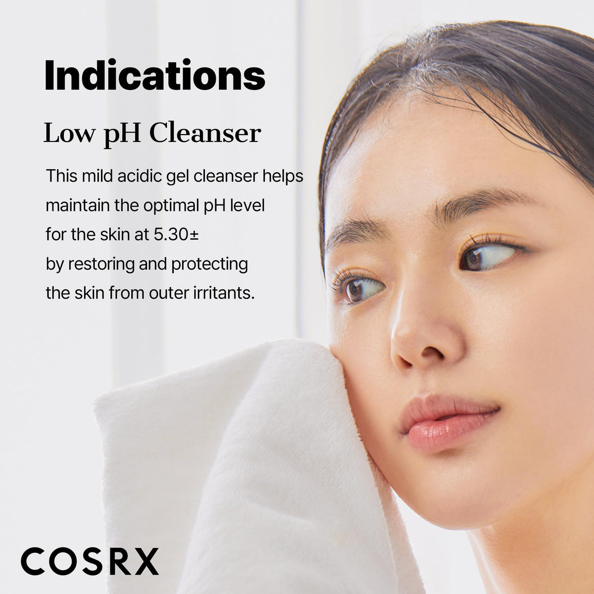 COSRX Low pH Good Morning Gel Face Cleanser, Gentle Face Wash, 5.07 fl oz COSRX