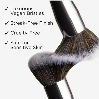 Haleys Kabuki Foundation Brush, Soft Bristles, Seamless Blending, Vegan HALEYS