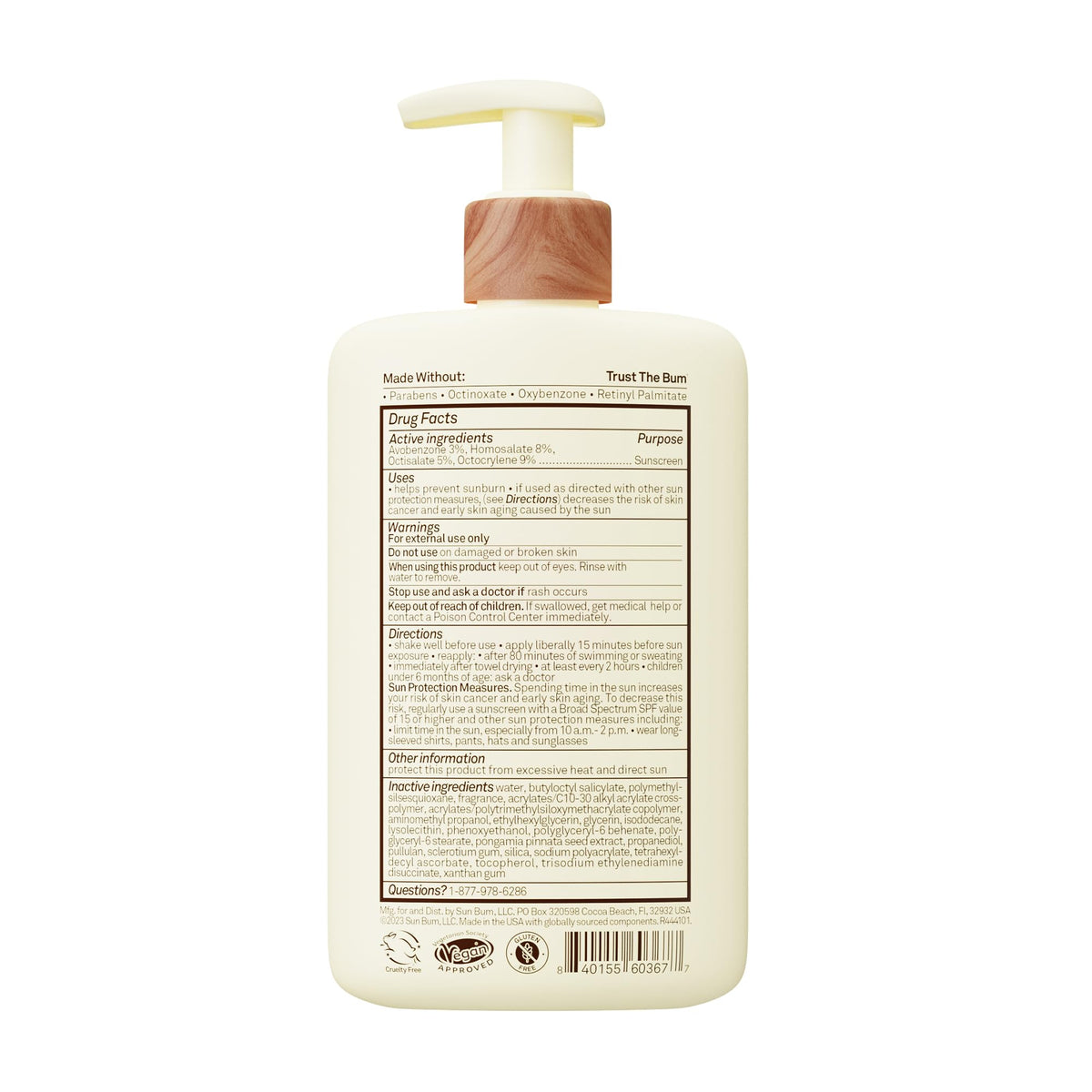 Sun Bum Daily SPF 50 Sunscreen Body Lotion with Vitamin E - 8 oz Sun Bum