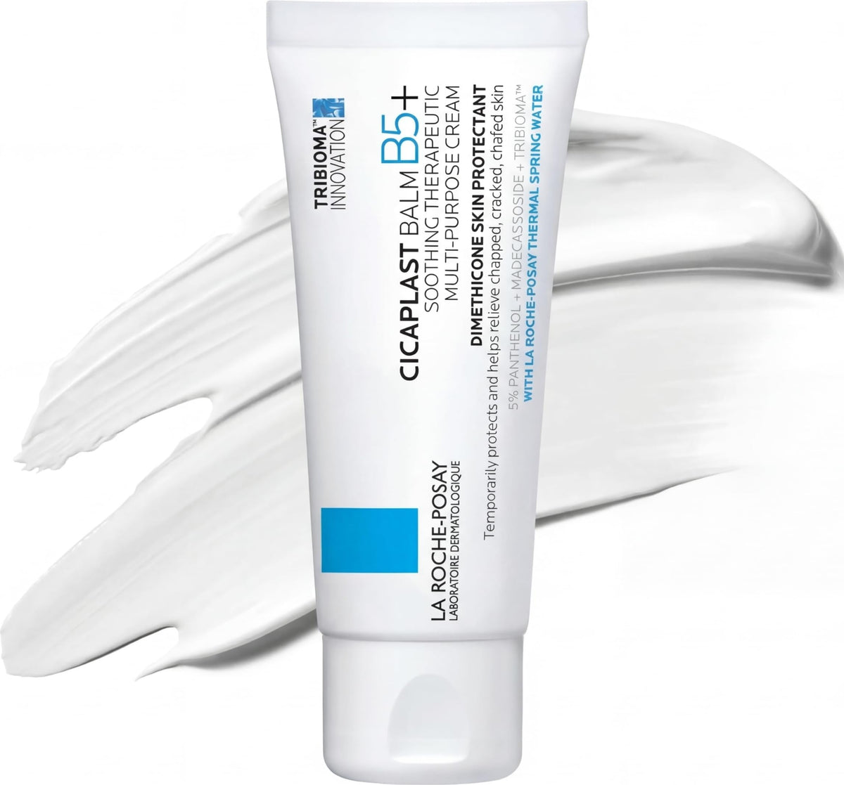 La Roche-Posay Cicaplast Balm B5, Healing Ointment and Soothing Therapeutic Multi Purpose Cream for Dry & Irritated Skin, Body and Hand Balm, Baby Safe, Fragrance Free La Roche-Posay