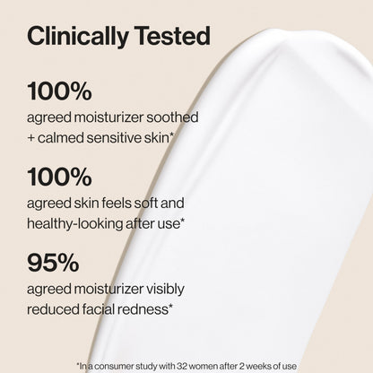 Honest Beauty Sensitive Skin Daily Calm Lightweight Moisturizer, 1.7 fl oz Honest Beauty