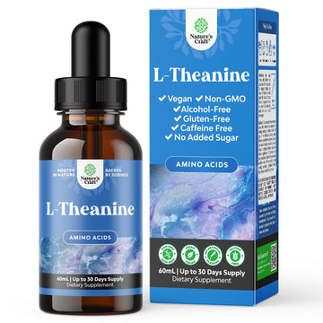 High Absorption L-Theanine Liquid Drops - Nootropic Focus Supplement with L Theanine 200mg Per Serving and Chamomile Extract Supplement for Adults and Kids Relaxation and Focus - 2 Fl Oz Natures Craft buy australia supplements