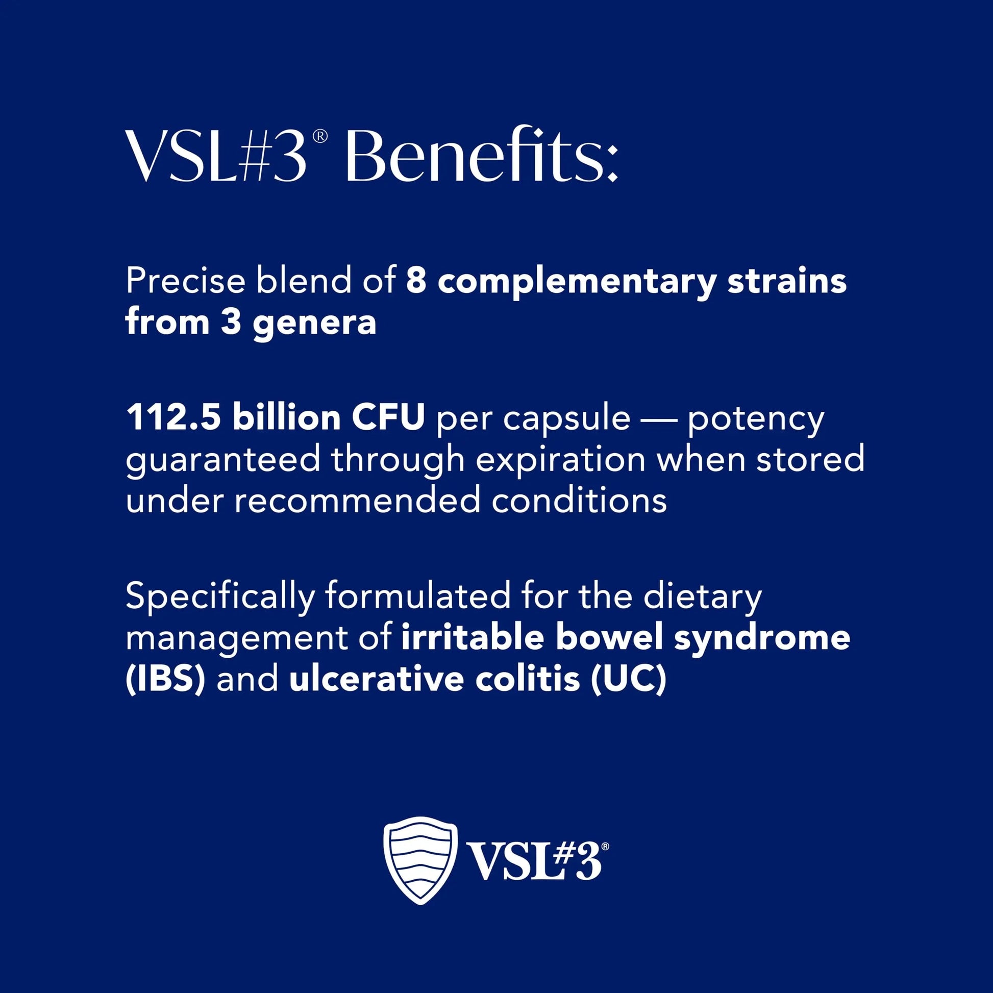 VSL#3® Probiotics for Digestive Health, IBS & UC Symptoms - 112.5B CFUs, High-Potency, Multi-Strain, Live, Refrigerated Probiotic, Medical Food for Gut Health Support in Men & Women, 60 Capsules VSL #3 buy australia supplements
