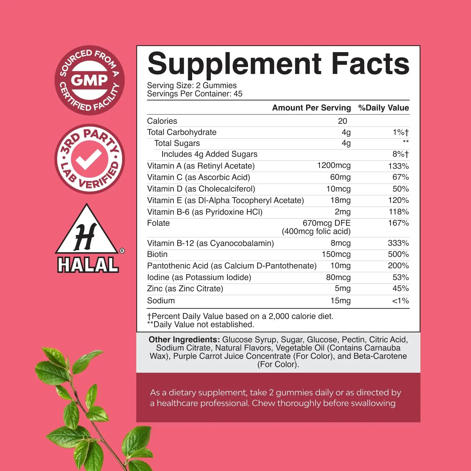 Delicious Daily Multivitamin for Women Gummies - Women's Multivitamin Gummies for Adults Energy and Immunity Natures Craft buy australia supplements