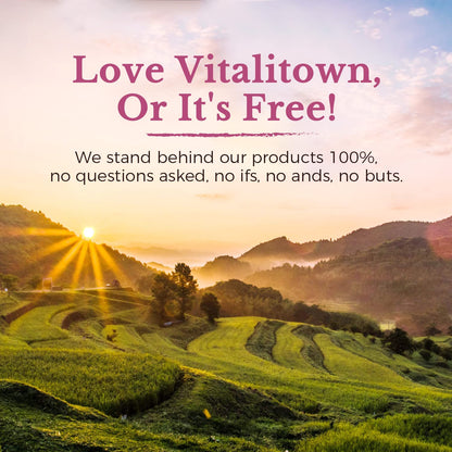 Vitalitown Probiotics for Women 120 Billion CFUs, 30 Strains, with Prebiotics & Digestive Enzymes & Cranberry, Gut & Vaginal Health, Vegan 30 Vitalitown