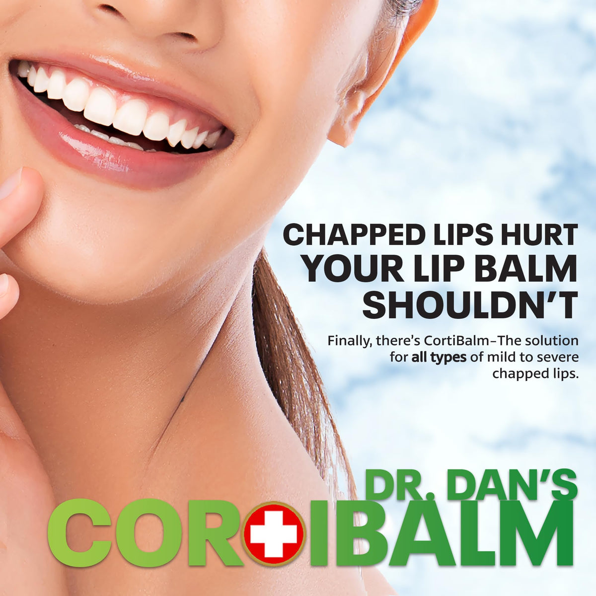 Dr. Dan's Cortibalm 1-Pack Healing Lip Balm Jar for Severely Chapped Lips Dr. Dan's