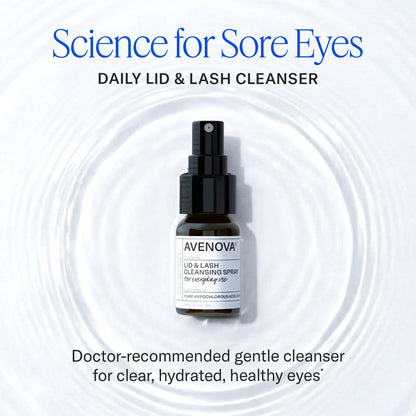 Avenova Eyelid Spray Cleanser for Lid & Lash, 20 ml Bottle Avenova