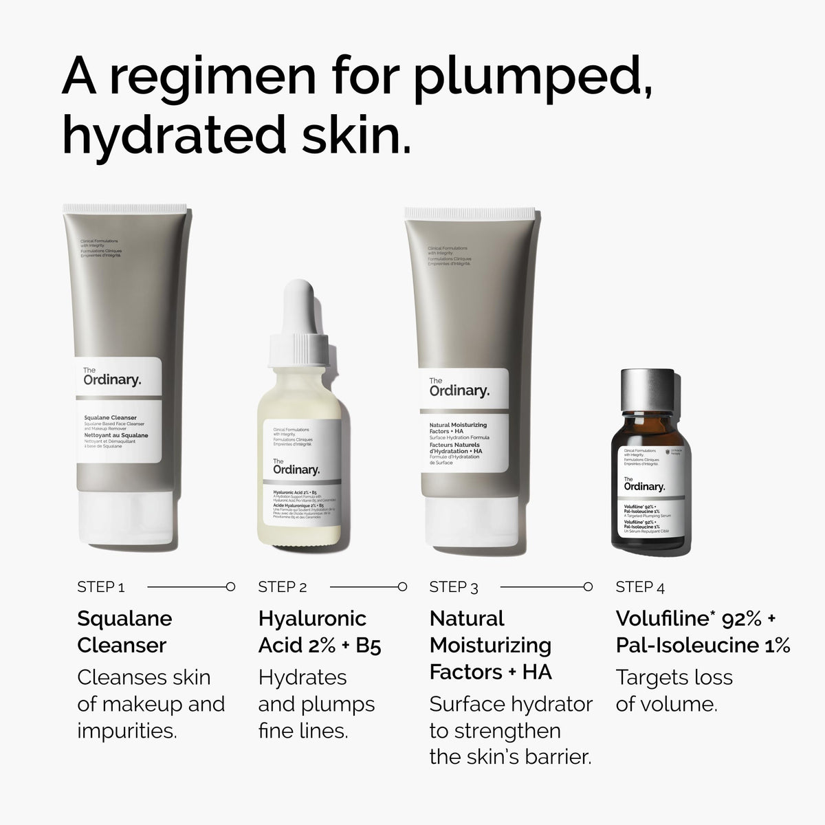 The Ordinary Volufiline 92% + Pal-Isoleucine 1% Plumping Anhydrous Serum, Facial Skincare for Loss of Volume, 0.5 Fl Oz The Ordinary