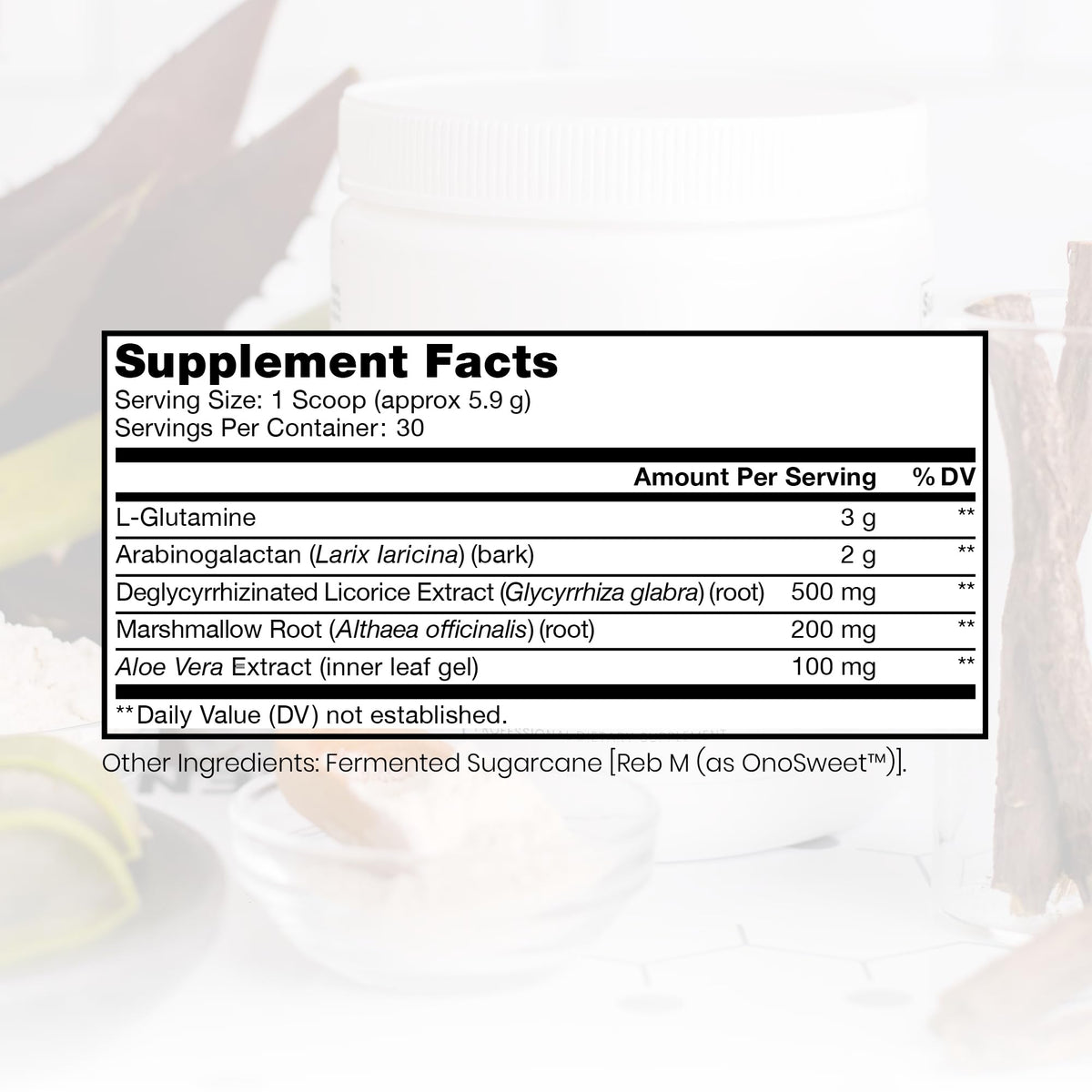 Pure Therapro Rx Leaky Gut Defense - Gut Health Supplement with L-Glutamine, Licorice Root Extract, Marshmallow Root, Aloe Leaf, Larch Arabinogalactan Pure Therapro Rx