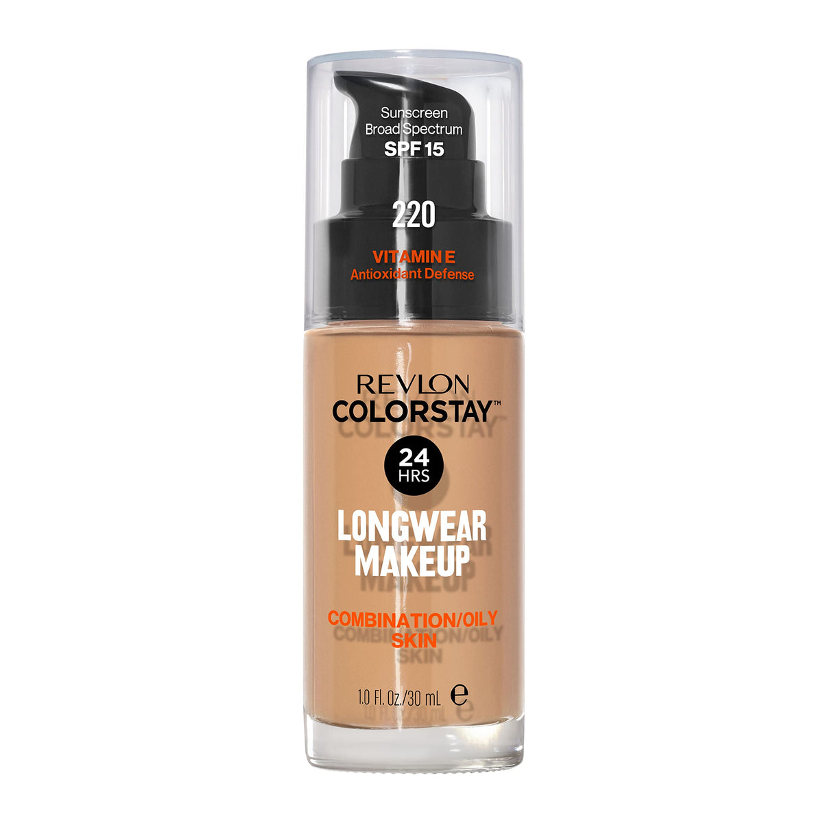 Revlon Colorstay Longwear Makeup Combo/Oily, 220 Natural Beige, 1 fl oz REVLON