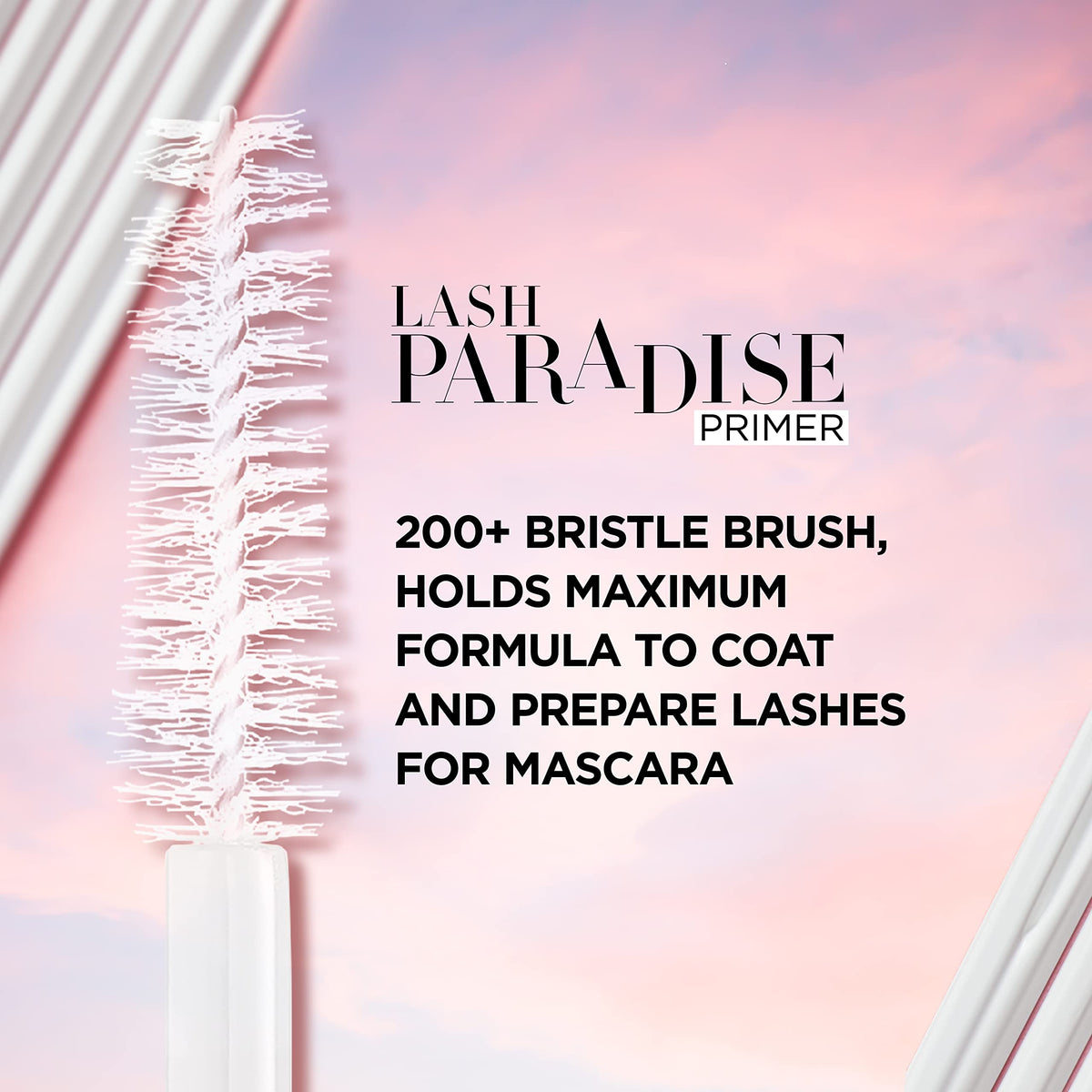 L'Oreal Paris Cosmetics Voluminous Lash Paradise Mascara Primer Base, Soft White, 0.27 Fluid Ounce, Packaging May Vary L'Oreal Paris