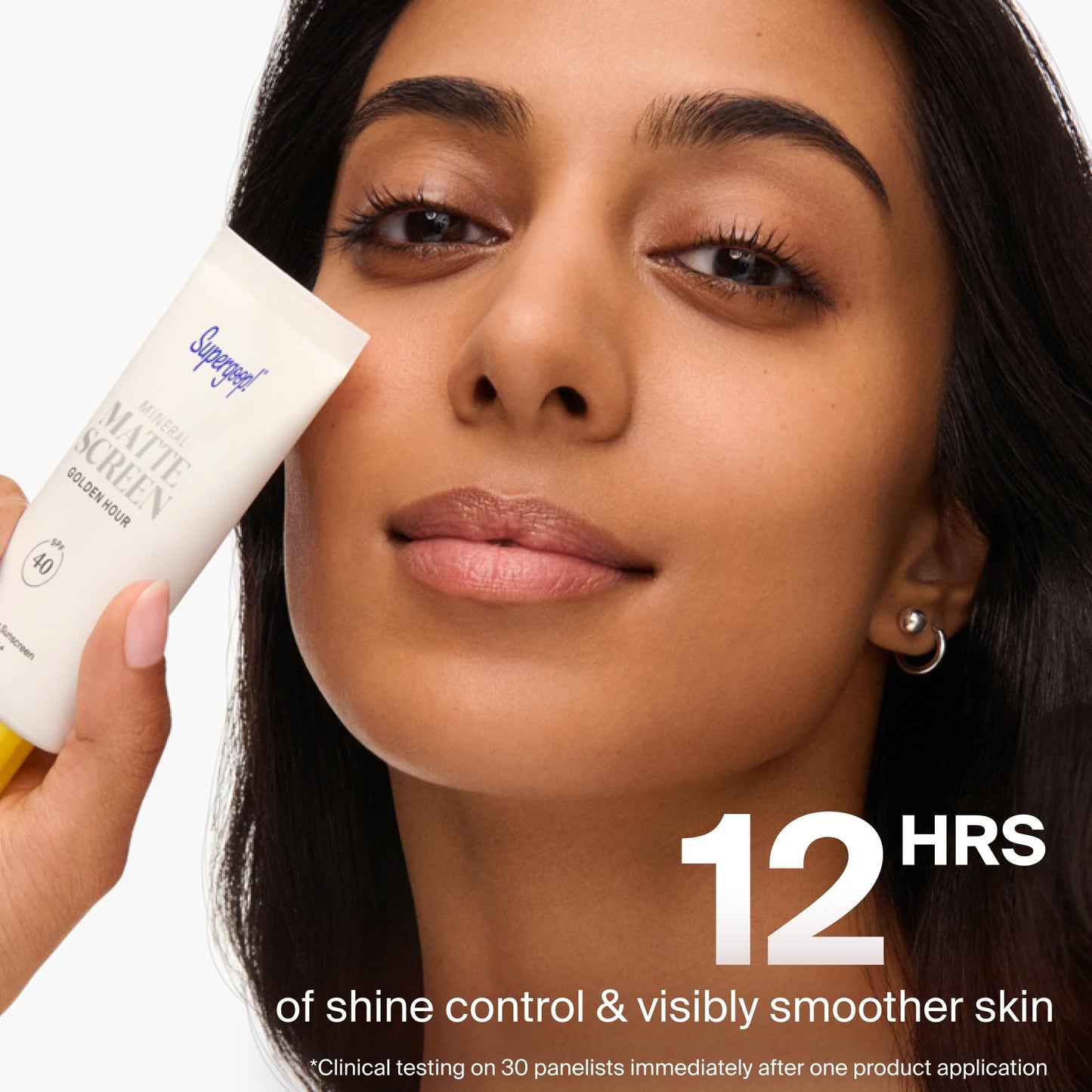 Supergoop! Mineral Mattescreen (SPF 40) - 45 mL - Mineral, Oil-Free Broad Spectrum Sunscreen - Smooths Skin’s Appearance Supergoop!