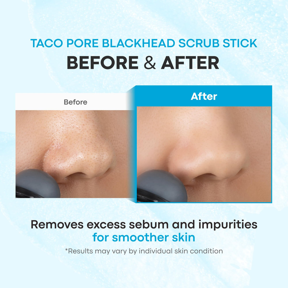 TONYMOLY Tako Pore Clay Scrub Stick, Korean Blackhead Exfoliator, 0.8 oz TONYMOLY