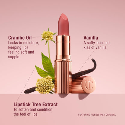 Charlotte Tilbury K.I.S.S.I.N.G Lipstick - Moisturizing & Hydrating Charlotte Tilbury