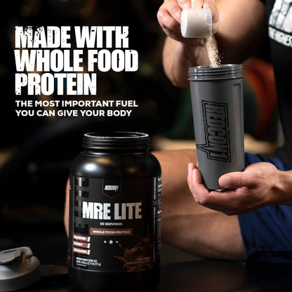 REDCON1 MRE Lite Whole Food Protein Powder, Vanilla - Low Carb & Whey Free Meal REDCON1Buy Supplements Australia