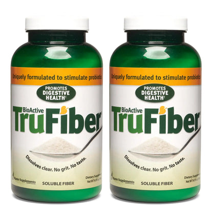 Master Supplements TruFiber - 6.35 oz, Pack of 2 - Prebiotic Fiber to Help Boost Probiotic Growth - Supports Digestive Health TruFiber