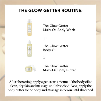 Naturium The Glow Getter Body Oil, Botanical Blend with Squalane, 3.4 oz Naturium