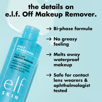 e.l.f. el.f. SKIN Holy Hydration Off Makeup Remover e.l.f.