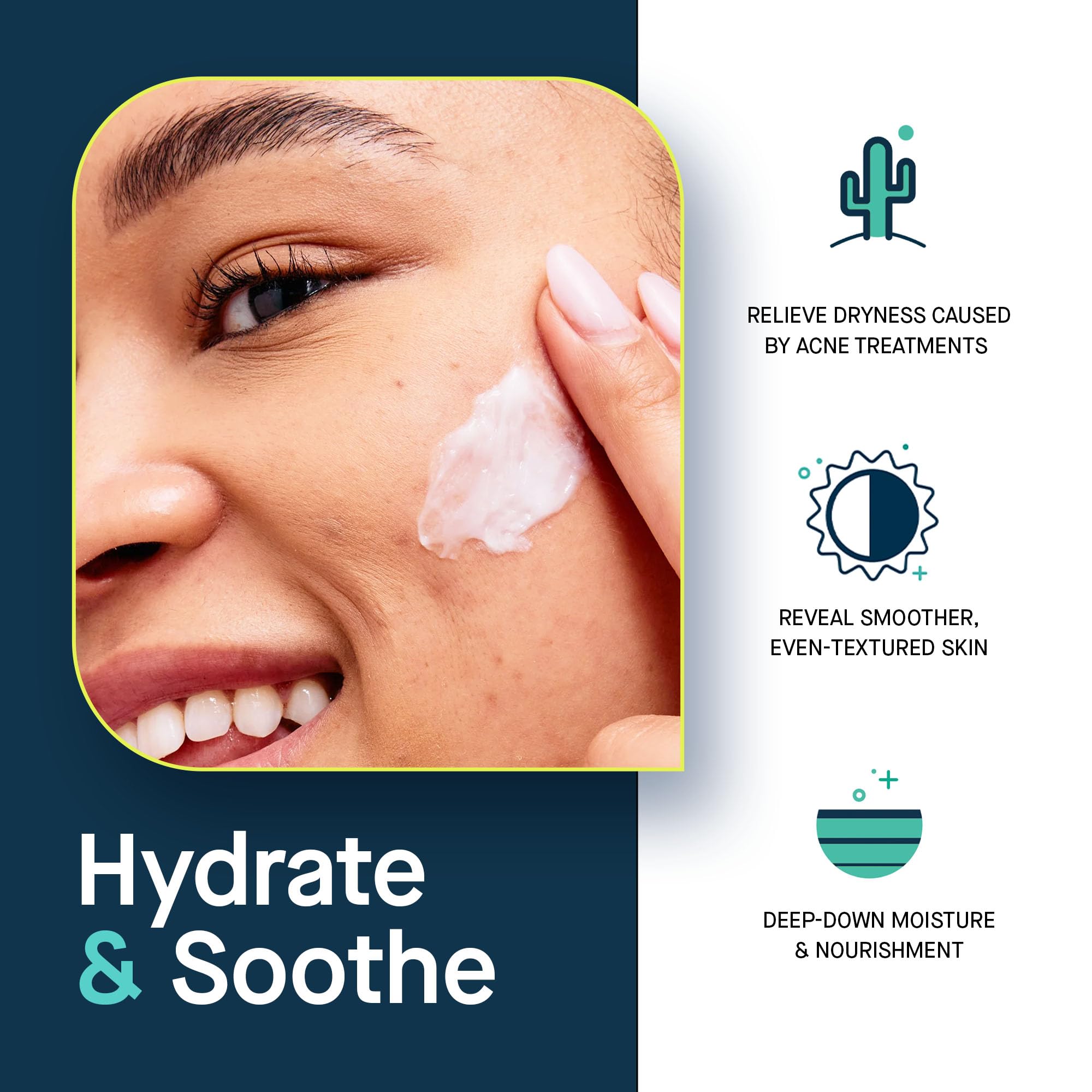 SLMD by Dr. Pimple Popper | Hyaluronic Acid Face Moisturizer 2.0 fl. oz. Hyaluronic Acid Moisturizer Cream for Face, Lightweight, Oil-Free Hydration for All Skin Types, Smooths & Soothes. SLMD buy australia supplements