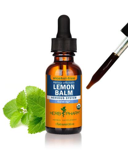 Herb Pharm, Lemon Balm Alcohol Free, 1 Fl Oz Herb Pharm