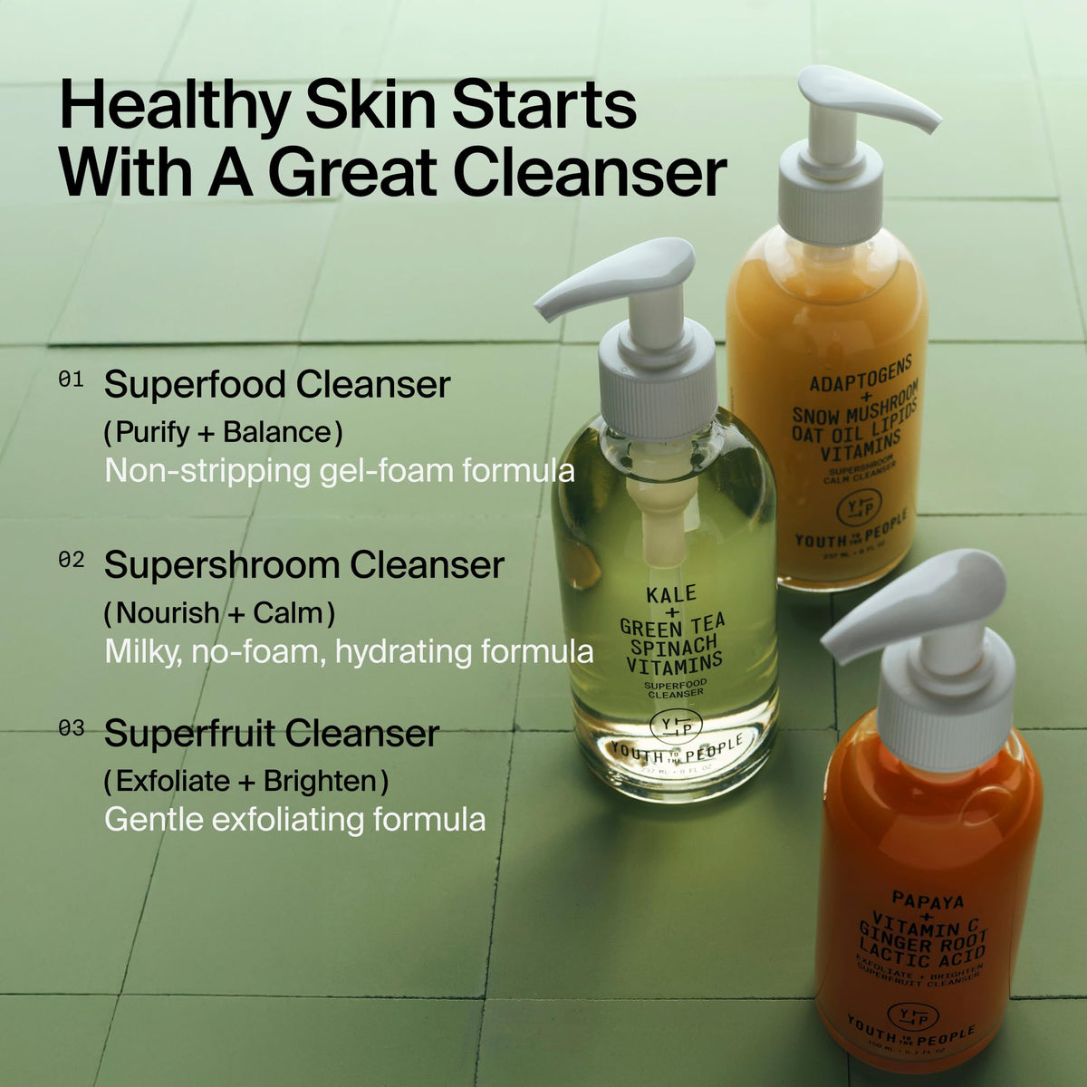 Youth To The People Superfood Antioxidant Cleanser - Full Size (8 fl oz) Youth To The People