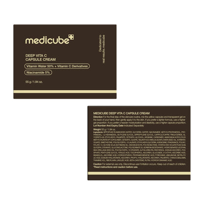 medicube Capsule Cream with Deep Vitamin C for Radiance medicube