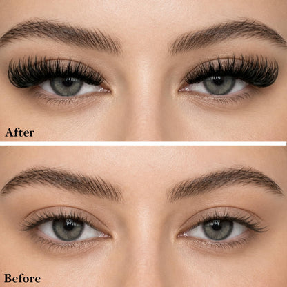 APCYUST Lashes Volume Mink Eyelashes 14 Pairs Cateye Lash Strips Wispy Cat Eye Lashes Natural Look Short Thick Fluffy False Strip Eyelash Full Small Fake Lashes Pack Black Pestañas Postizas for Women APCYUST