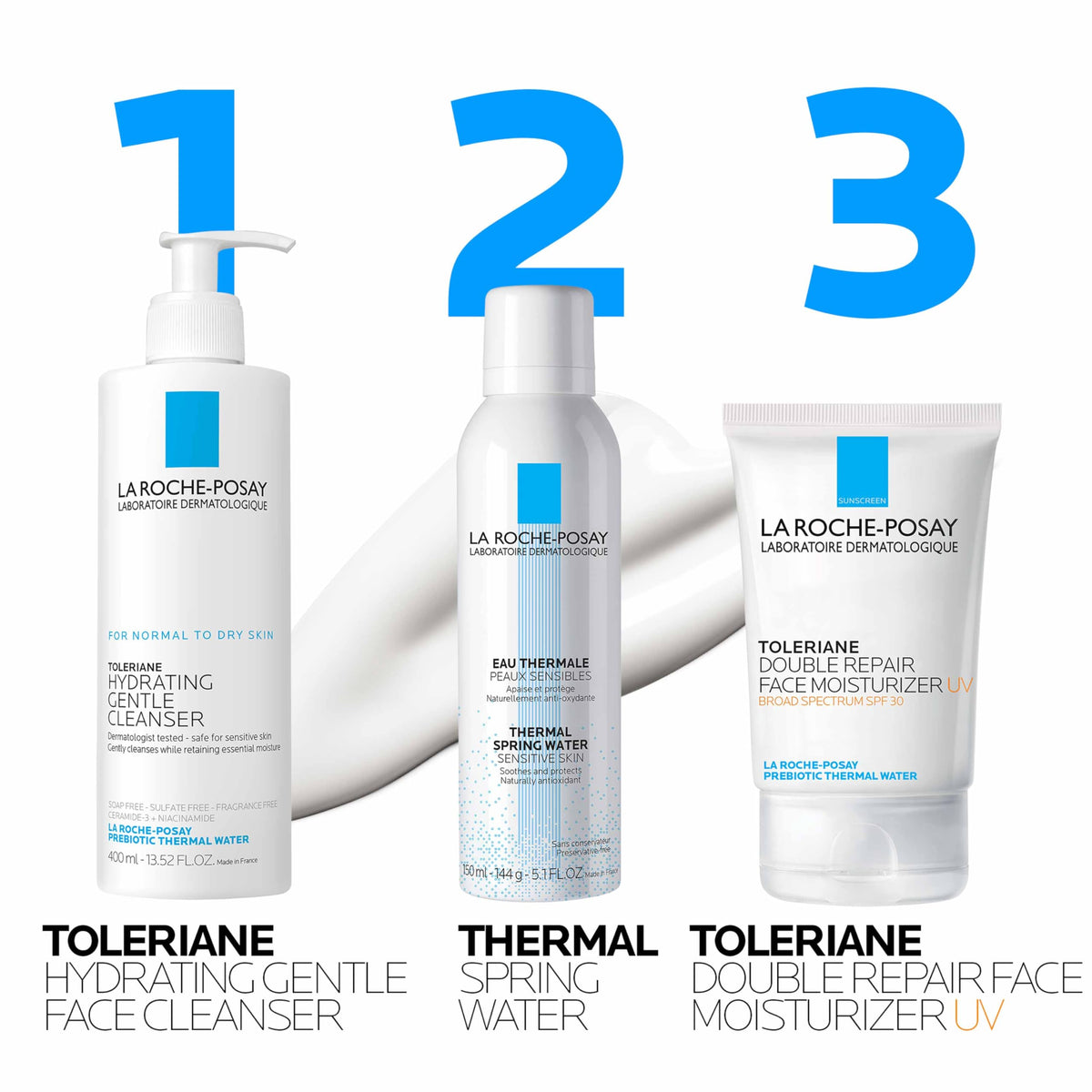 La Roche-Posay Toleriane Double Repair UV SPF 30 Face Moisturizer, 3.38oz La Roche-Posay