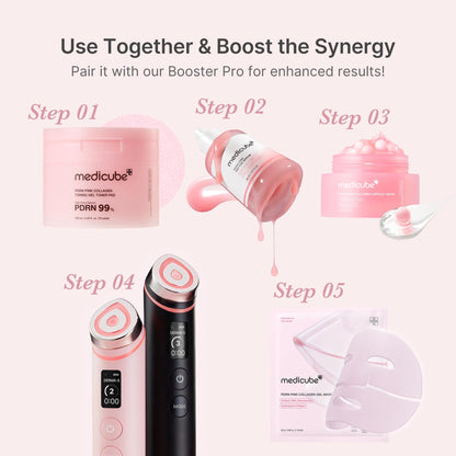 medicube PDRN Pink Peptide Serum with Salmon DNA medicube