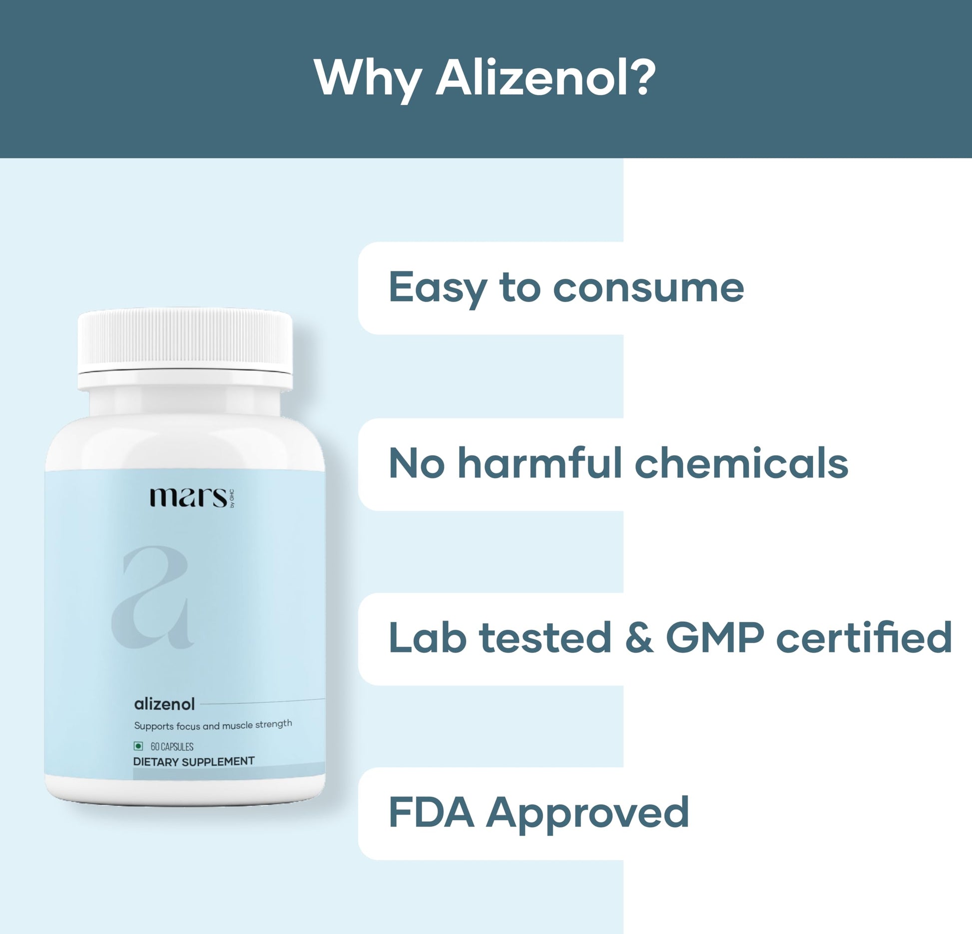Mars Alizenol Capsules - 60 Capsules | (Pack of 3) mars by GHC buy australia supplements