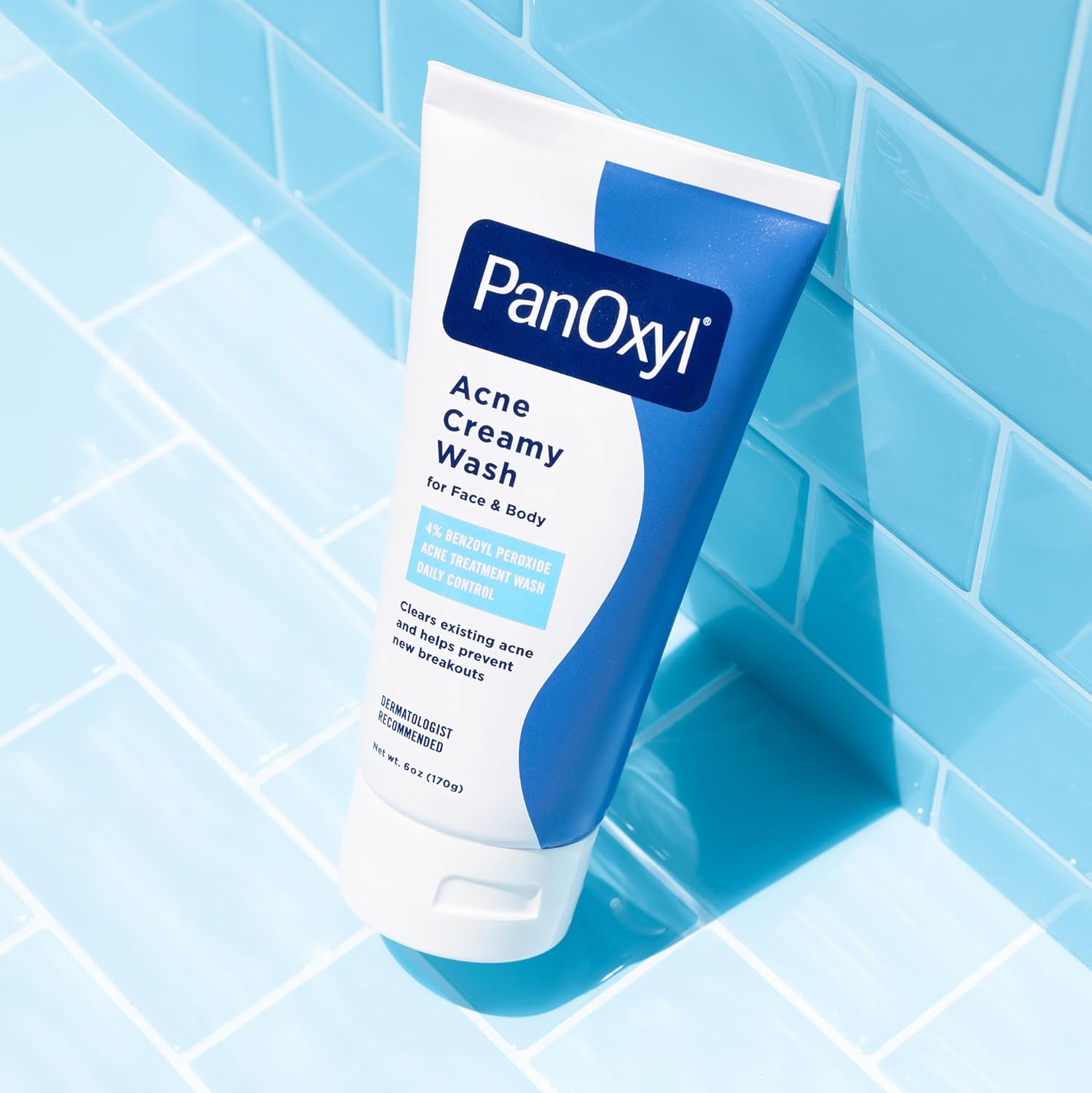 PanOxyl Antimicrobial Acne Creamy Wash, 4% Benzoyl Peroxide, 6 Ounce Gsupps Australia