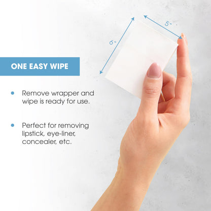 Diamond Wipes Makeup Remover Face Wipes with Vitamin E, 250 Count Diamond Wipes