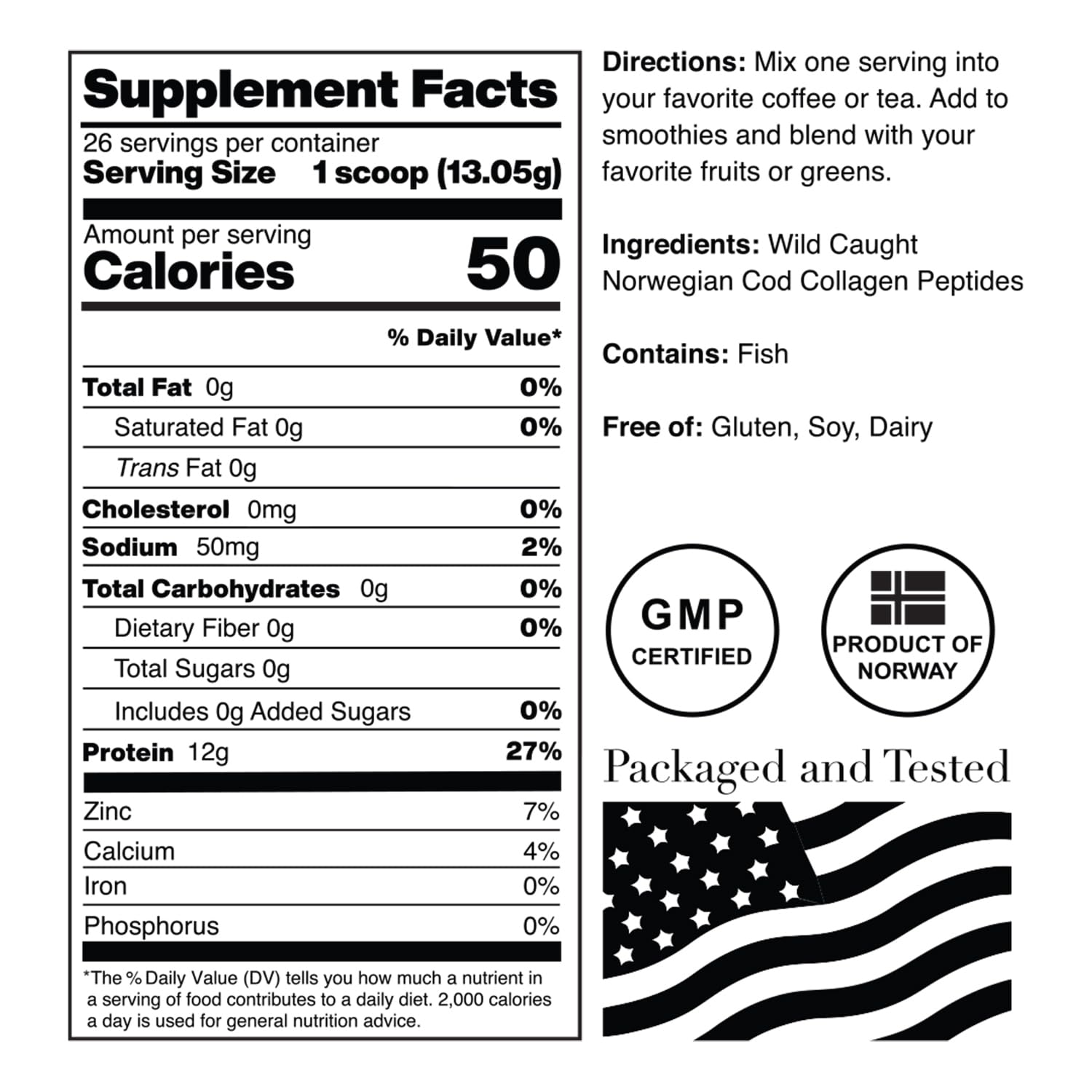 Norcal Marine Collagen - 12oz Marine Collagen Peptides Powder | High Protein, Zero Fat/Sugar/Carb | Skin, Hair, Nail & Joint Health | Low Metals, US GMP Certified NorCal Organic buy australia supplements