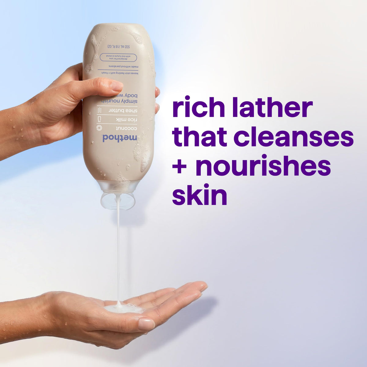 method Body Wash, Simply Nourish, 18 fl oz Method
