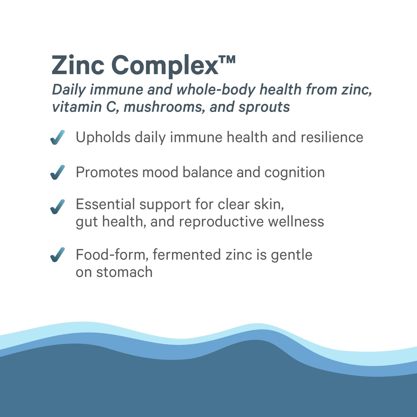 PURE SYNERGY Zinc Complex | Immune Support Supplement | Natural, Vegan Zinc Complex with Vitamin C and Organic Whole Foods | for Immune PURE SYNERGY
