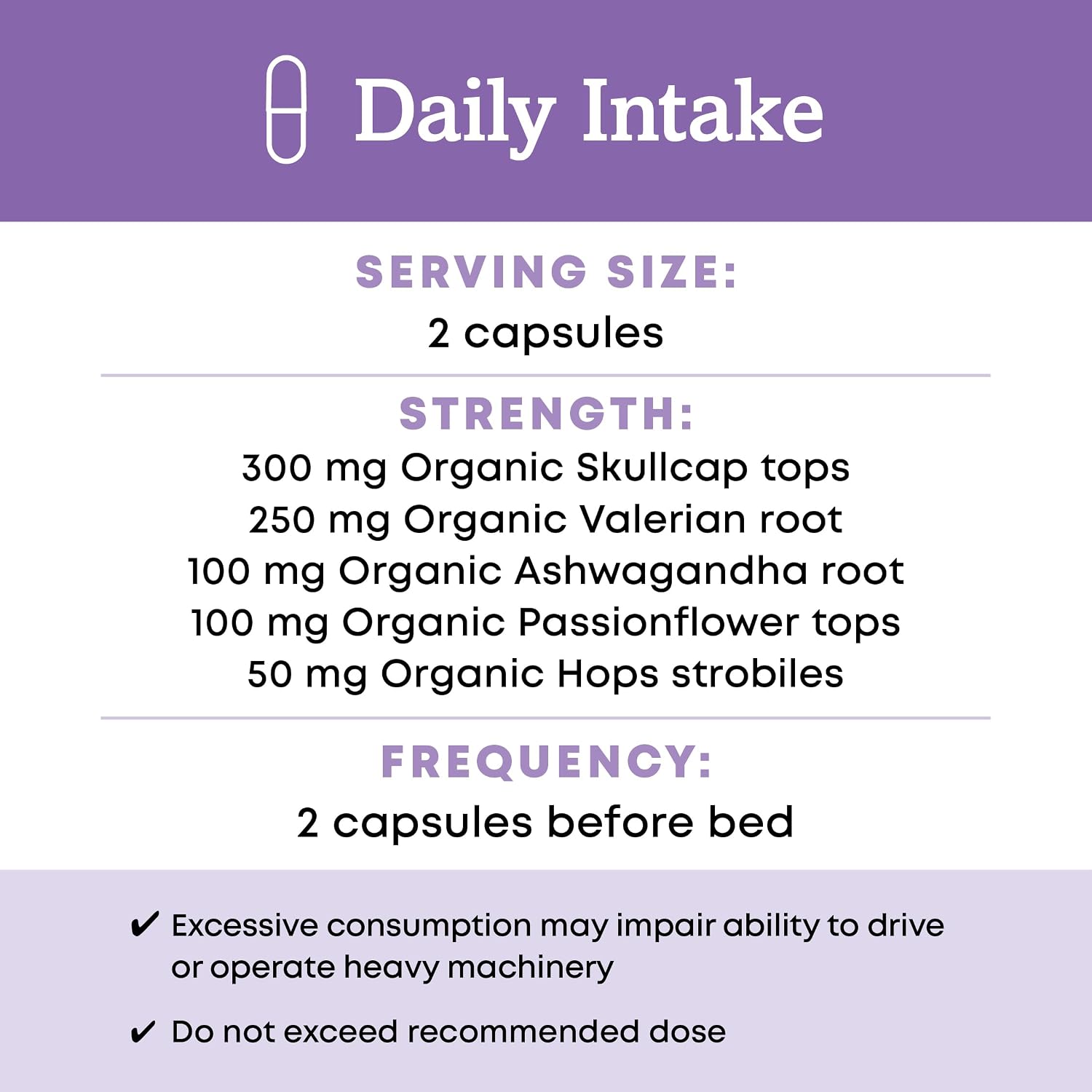 Oregon's Wild Harvest Sleep Better Capsules – Organic Vegan Herbal Sleep Supplement – Non-GMO, Gluten-Free, USDA Certified – 90 Capsules Gsupps Australia