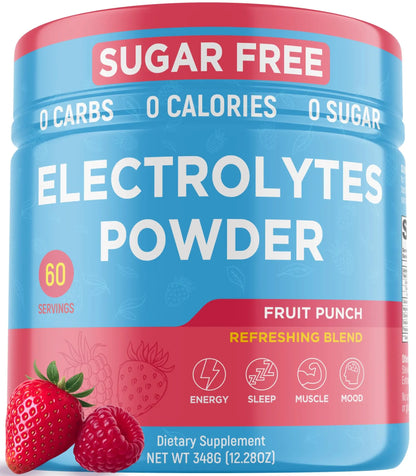 Keto Vitals Keto Electrolytes Powder | Keto-Friendly Electrolytes with Potassium, Magnesium, Sodium, Calcium | Electrolytes Sugar Free | Supplement Energy Drink Mix Keto Vitals