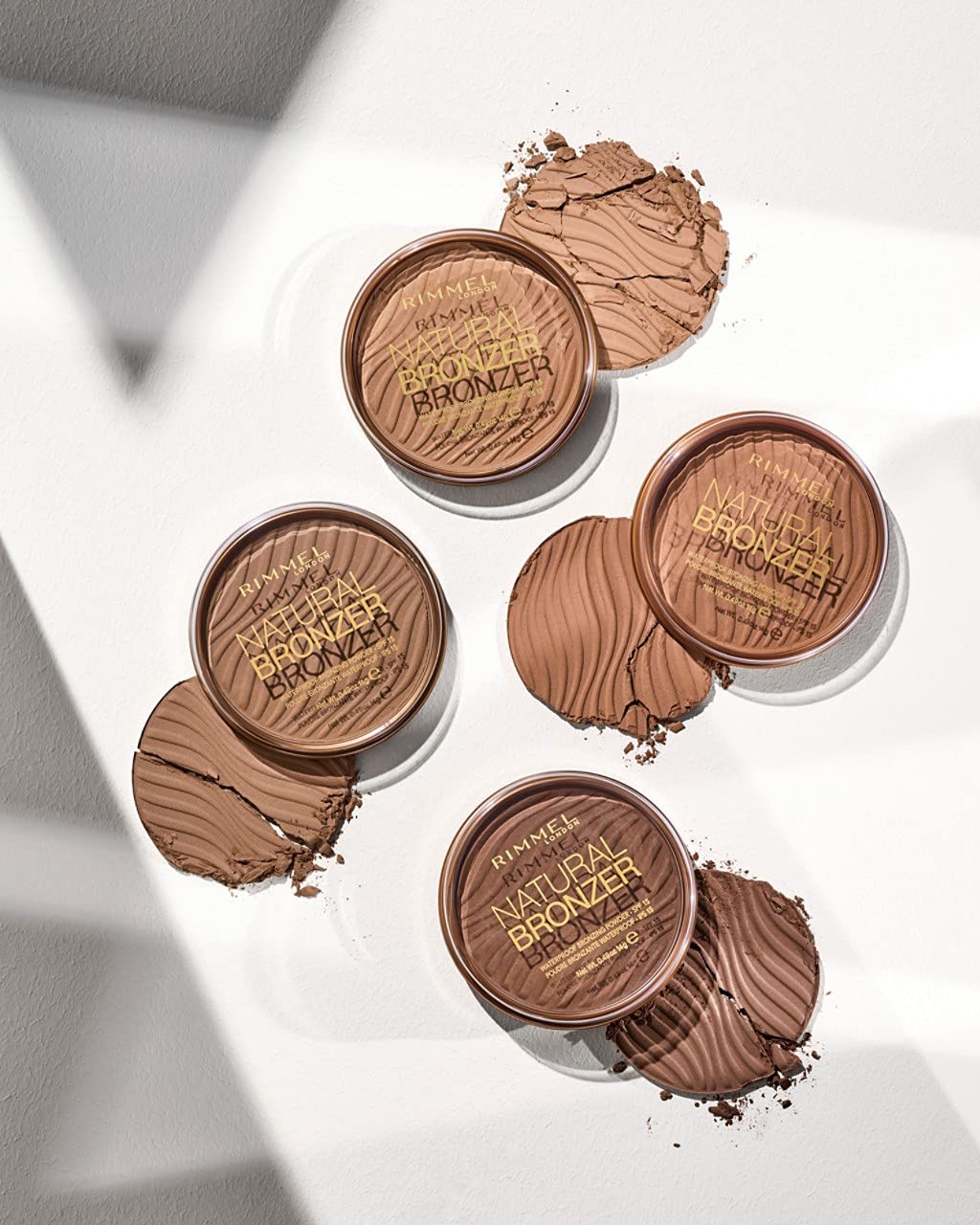 Rimmel London Natural - 022 Sun Bronze - Bronzer, Matte Finish, 0.49oz Rimmel