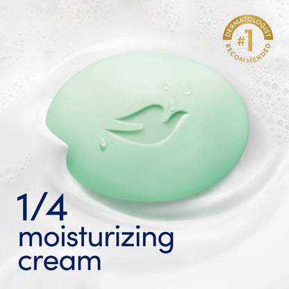 Dove Beauty Bar Soap Cool Moisture Cucumber & Green Tea Scent 6 Bars 3.75oz Dove