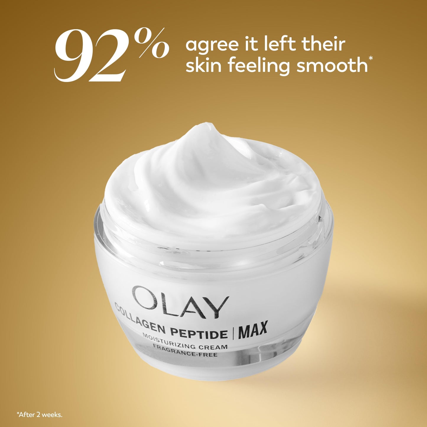 Olay Collagen Peptide Face Moisturizer, Firming Cream for Women, Fragrance-Free, Non-Greasy - Hydrating, Anti-Aging, Anti-Wrinkle Olay