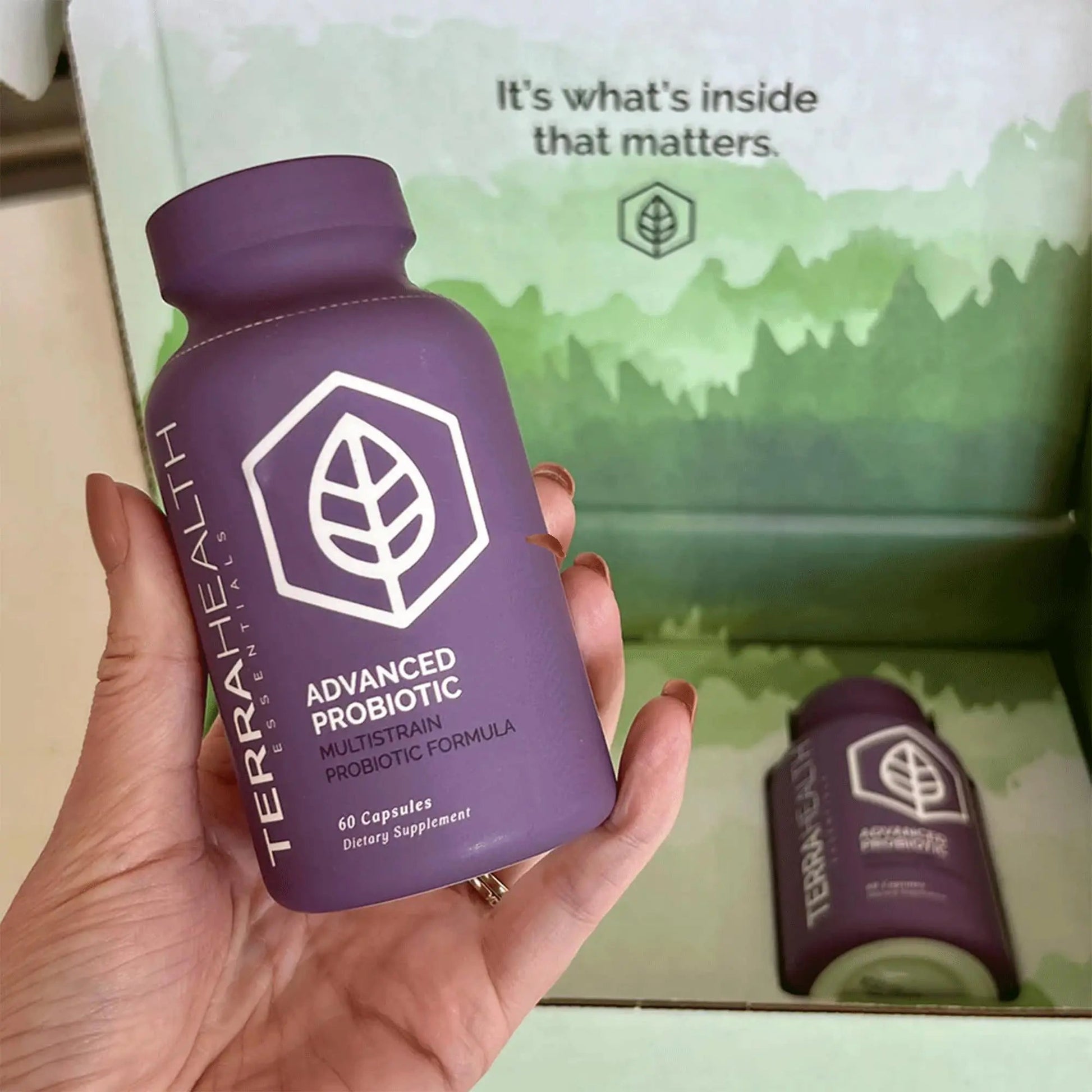 Terra Health Essentials Advanced Probiotics | 50 Billion CFU | Reduce Bloating & Gas, Immune Support | 30-Day Supply (60 Capsules) Terra Health Essentials buy australia supplements